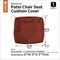 Classic Accessories Ravenna Water-Resistant 21x21x3" Patio Seat Cushion Cover, Spice 60-407-011701-RT - alternate 4
